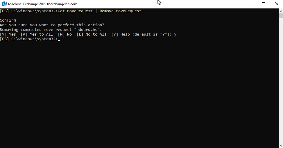 Exchange 2019 - create a new mailbox with powershell Exchange 2019 - create a new mailbox with powershell