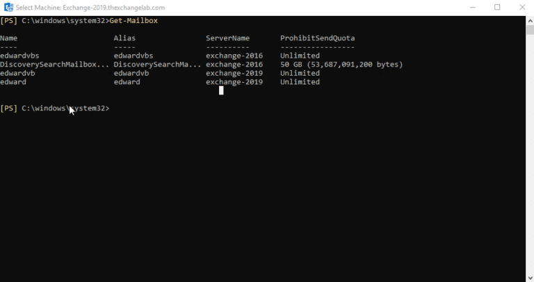Exchange 2019 - Delete a mailbox using PowerShell - Everything-PowerShell