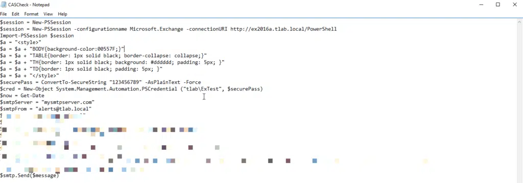 Exchange 2010:- test multiple cas server logins using powershell Exchange 2010:- test multiple cas server logins using powershell