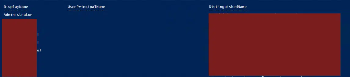 Active directory:- find accounts that passwords are set to never expire Output of all accounts that are set to never expire in Active Directory