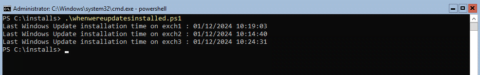 Quickly find when updates were installed on a Server with PowerShell ...