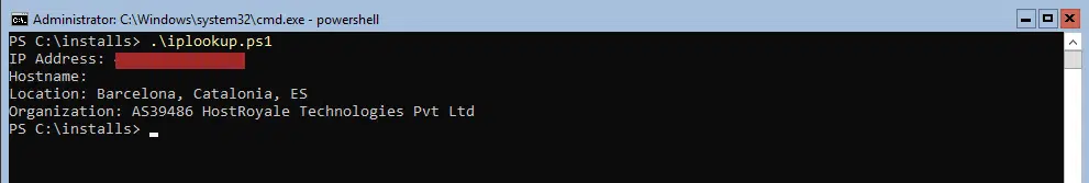 Quickly find out where an IP address is coming from 3 Quickly find out where an ip address is coming from
