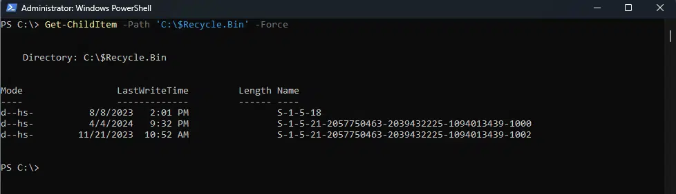 A Step-by-Step Guide to Emptying the Recycle Bin in Windows 11 using PowerShell 1 A step-by-step guide to emptying the recycle bin in windows 11 using powershell