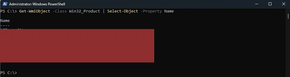 Uninstall an Application from Windows 11 with PowerShell 1 Uninstall an application from windows 11 with powershell