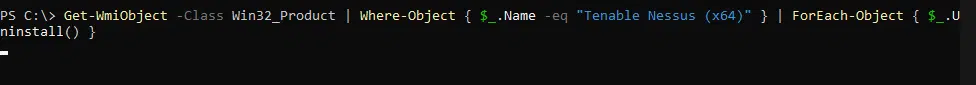 Uninstall an Application from Windows 11 with PowerShell 2 Uninstall an application from windows 11 with powershell
