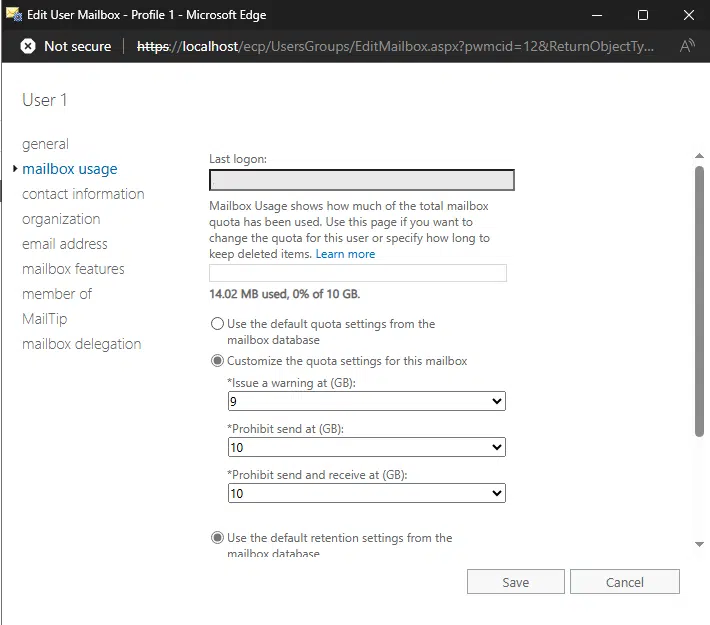 Updating Mailbox Quotas in Exchange 2016 and Exchange 2019 with PowerShell: Excluding Custom Quotas Over 10GB 2 Updating mailbox quotas in exchange 2016 with powershell: excluding custom quotas over 10gb